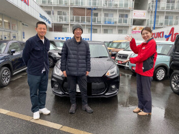 スイフトスポーツご納車おめでとうございます!!!